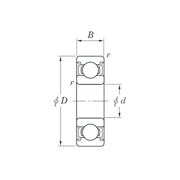 SE 6002 ZZSTPRZ KOYO Deep Groove Ball Bearings