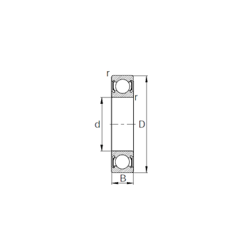 6202DDF11 KBC Deep Groove Ball Bearings