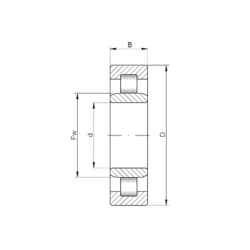 NU1056 ISO Cylindrical Roller Bearings