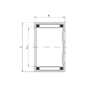 BK142218 ISO Cylindrical Roller Bearings