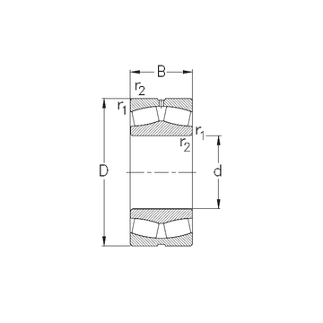 240/560-MB-W33 NKE Spherical Roller Bearings