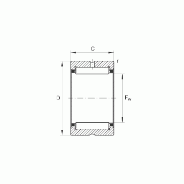 RNA4915  INA Needle Roller Bearings