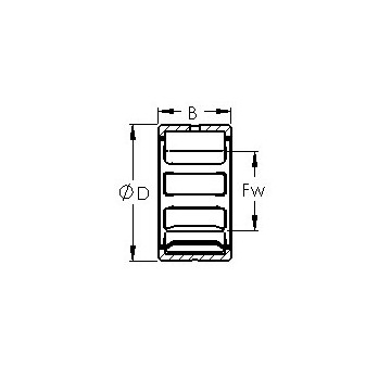 RNA4844  AST Needle Roller Bearings