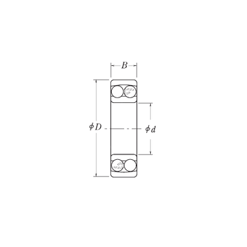 NMJ1 RHP Self Aligning Ball Bearings