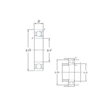 M6214 KOYO Deep Groove Ball Bearings