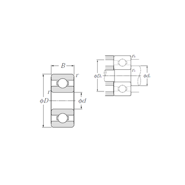 675 NTN Deep Groove Ball Bearings