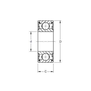 215NPP Timken Deep Groove Ball Bearings