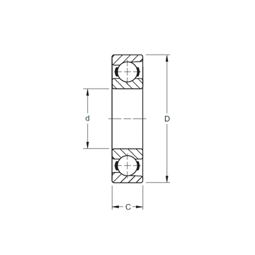 42BIH196 Timken Deep Groove Ball Bearings