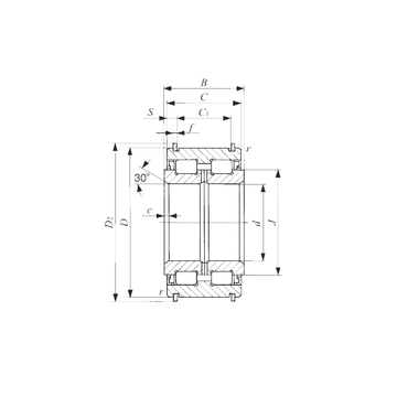 NAS 5015ZZNR IKO Cylindrical Roller Bearings