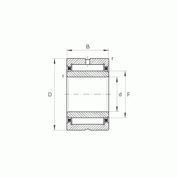 NA4916  INA Needle Roller Bearings