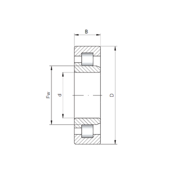 NJ30/600 ISO Cylindrical Roller Bearings