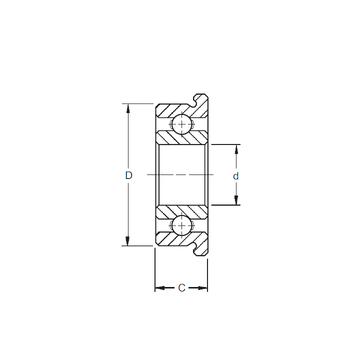 SF696 ZEN Deep Groove Ball Bearings #1 small image