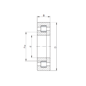 NUP414 ISO Cylindrical Roller Bearings