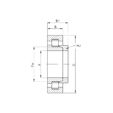 NH2326 E CX Cylindrical Roller Bearings