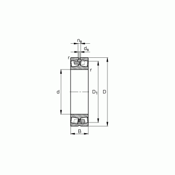 22264-MB FAG Spherical Roller Bearings #1 small image