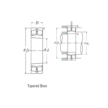 22309EAKE4 NSK Spherical Roller Bearings #1 small image