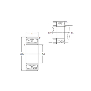 22248B NTN Spherical Roller Bearings #1 small image