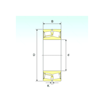 22211-2RS ISB Spherical Roller Bearings