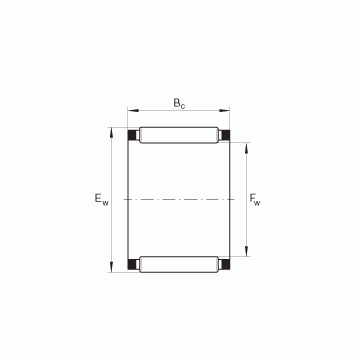 K15X18X17-TV  INA Needle Roller Bearings #1 small image