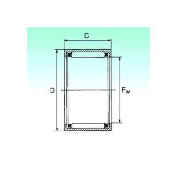 HK 4020  NBS Needle Roller Bearings #1 small image