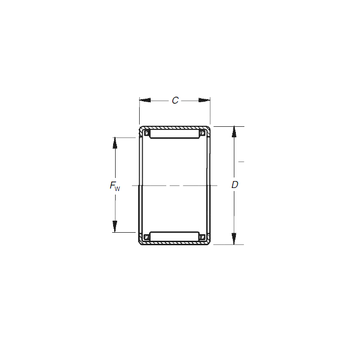 JH-1112  Timken Needle Roller Bearings #1 small image