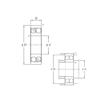 1209 KOYO Self Aligning Ball Bearings #1 small image