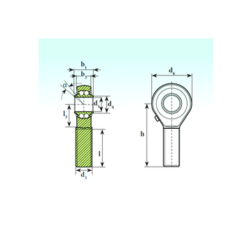 TSM 22 BB ISB Self Aligning Ball Bearings #1 small image