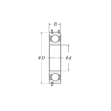 6307GPC4 KOYO Deep Groove Ball Bearings