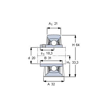 YAR 204-2FW/VA201 SKF Deep Groove Ball Bearings