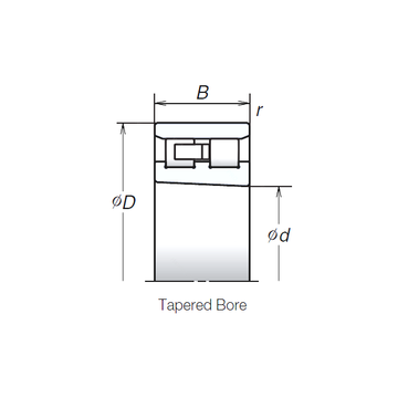 NN3009MBKR NSK Cylindrical Roller Bearings