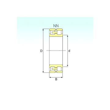 NN 3068 K/SPW33 ISB Cylindrical Roller Bearings #1 small image