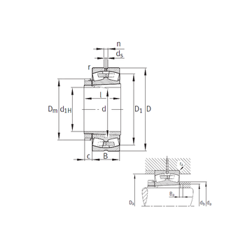 23060-K-MB FAG Spherical Roller Bearings