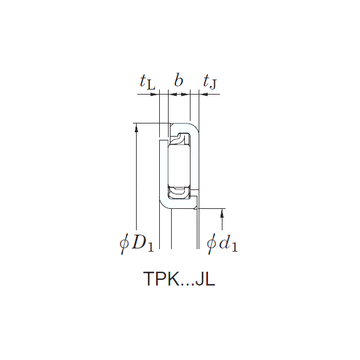 TPK3451JL  KOYO Needle Roller Bearings