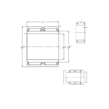 NA6903R  NTN Needle Roller Bearings