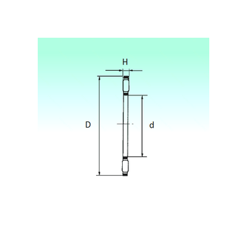 AXK 0515 TN  NBS Needle Roller Bearings #1 small image