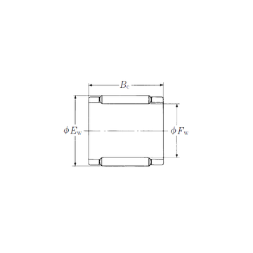 FBN-101412Z-E  NSK Needle Roller Bearings #1 small image