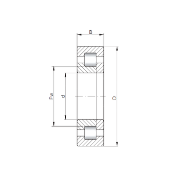 NUP414 ISO Cylindrical Roller Bearings #1 image